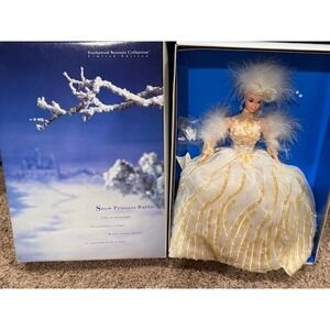 Mattel Snow Princess Barbie Enchanted Seasons Collection Limited Edition Doll
